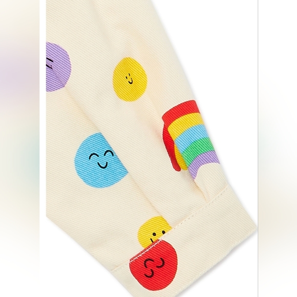 Denim Bay Toddler Girl Print Denim Jacket, Size: 4T - Picture 7 of 10